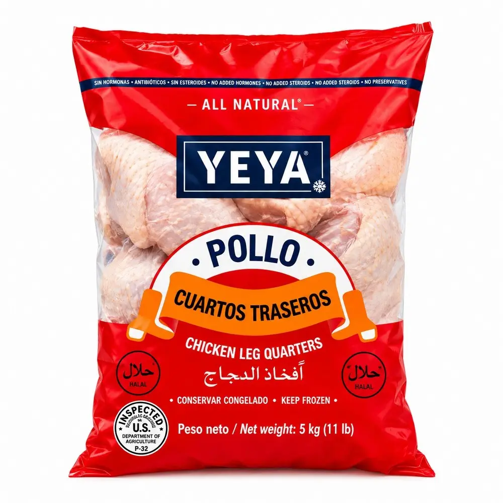Paquete de Pollo YEYA Cuartos Traseros 5Kg (11lb)