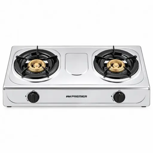 Estufa a Gas con 2 Quemadores / Premier